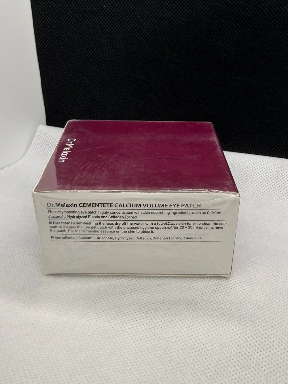 Dr. Melaxin Cemenrete Calcium Volume Eye Patch — Pink Hydrogel Eye Patches